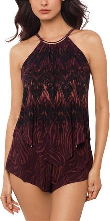 Magic Suit By Miraclesuit Zabra Goldie One-Piece