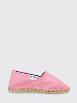 A.P.C. A. P.C. Cotton Espadrilles with Round Toe and Low Heel