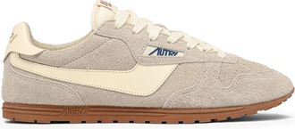 Autry WINDSPIN LOW Neutral Textured Sneakers