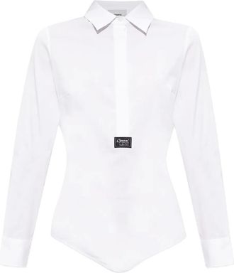 Coperni Camicia con applicazione - Bianco