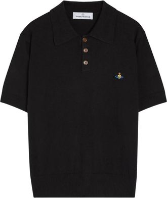 Vivienne Westwood Polo Trui - Heren - Polos - Zwart - S - Tops