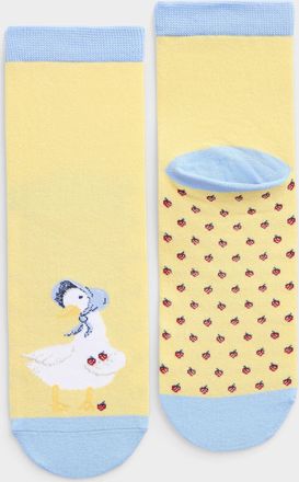 Simons Womens Adorable animal ankle socks