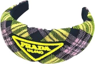 Prada Pre-owned Nylon hair-accessories - Dames - Vintage Accessoires - Veelkleurig - ONE Size - Nylon - Vintage