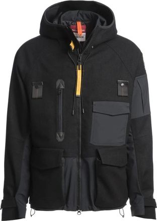 Parajumpers Amak Jacket - Heren - Winterjassen - Zwart - S - Wol - Jassen