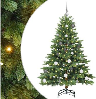 vidaXL &Aacute;rbol De Navidad Artificial Con 150 Led Verde 150 Cm Pe Y Pvc Vidaxl