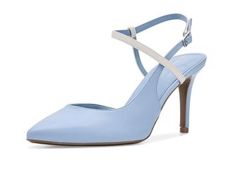 Calvin Klein Ginelly Womens Shoes Light Blue/White : 8.5 M, Synthetic