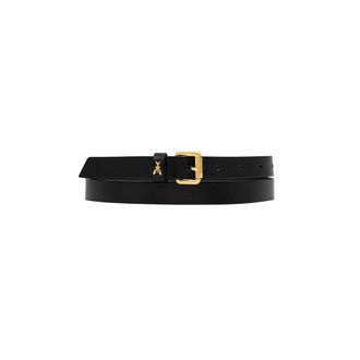 Patrizia Pepe Dames, Accessoires, Zwart, Maat: M Leer