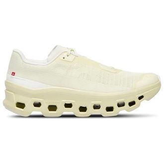 On Womens Cloudmonster - Running Shoes Linen/Seedling Size 10.0