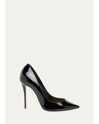 Christian Louboutin 100m La Pigalle Patent Leather Pumps