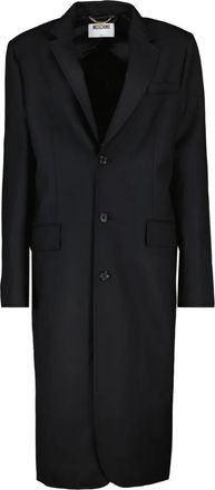 Moschino Cappotto con bottoni - Nero