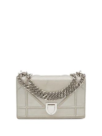 Dior Diorama leren crossbodytas - Grijs
