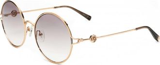 Escada Womens SESB76F-594-56 SESB76F 56 594 Sunglasses - Gold - One Size