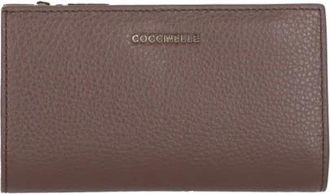 Coccinelle Cartera Metallic Soft - Accessories - Mujer - Marr&oacute;n - ONE SIZE