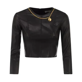 Elisabetta Franchi Mujer, Camisetas, Negro, Talla: L