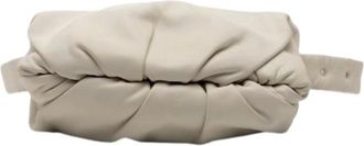 Bottega Veneta Pre-owned Belt Bags, female, White, Size: ONE SIZE Pre-owned Leather Belt Bag