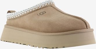 UGG Gef&uuml;tterte Wildleder-Pantoffeln Tazz