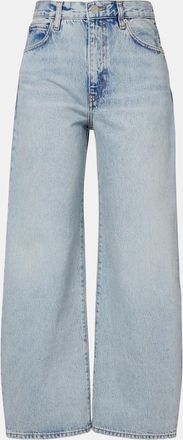 Frame Denim The Bow Crop barrel-leg jeans