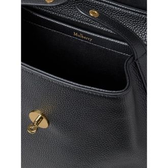 Mulberry Grained Leather Backpack - Black