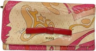 Emilio Pucci Pre-owned Wallets, female, Multicolor, Size: ONE SIZE Pre-owned Wallet