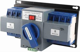 OEM Interruptor De Transferencia De Emergencia Para Un Solo Motor Con Protecci&oacute;n De Enclavamiento Electromec&aacute;nico, Silencioso Y De Bajo Impacto Para Una C