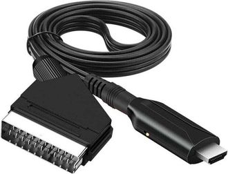 OEM Cable Scart A Hdmi - Adaptador Scart A Hdmi - Convertidor De Audio Y V&iacute;deo Scart A Hdmi Todo En Uno 1080p/720p