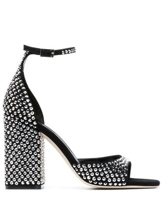 PARIS TEXAS Sandali Holly Fiona 100mm - Nero