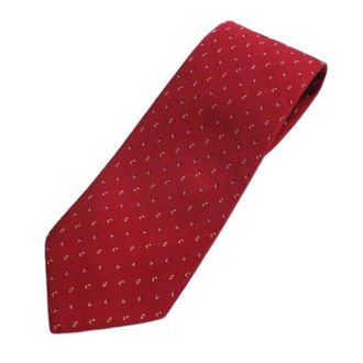 Louis Vuitton Pre-owned Silk Tie - Heren - Pre-owned - Rood - Maat: ONE Size Zijde