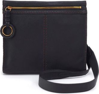 Hobo Medium Austin Leather Crossbody Bag in Black at Nordstrom