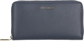 Coccinelle Cartera Metallic Soft - Accessories - Mujer - Azul - ONE SIZE