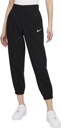 Nike (WMNS) Nike Sportswear Icn Clsh Wvn Hr Jggr Causual Sports Ventilate Long Pant Black DD5049-010
