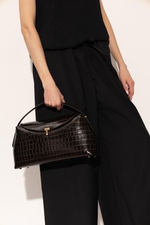 Toteme Leather Handbag, Womens, Brown