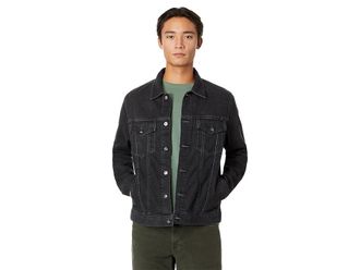 AG - Adriano Goldschmied Dart Jacket Mens Coat Shadow Box : SM, Cotton/Denim