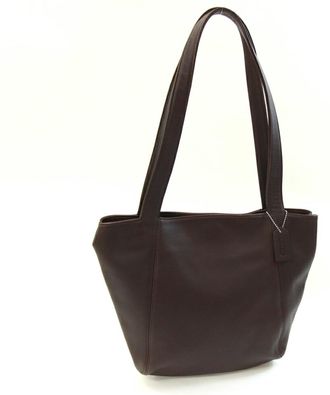 Coach Leather Tote Bag (Pre-Owned)