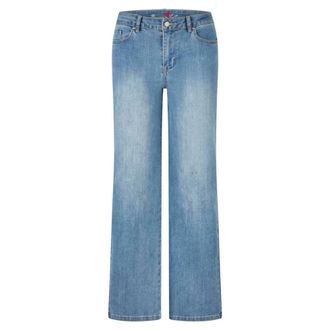 Buena Vista Dames, Jeans, Blauw, Maat: S Poliester