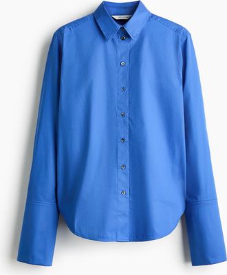 H&M Baumwollbluse - Blue