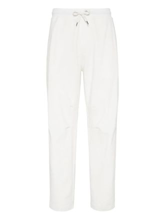 Brunello Cucinelli French terry trousers - White