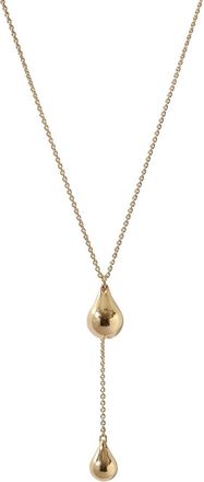 Otiumberg Lariat Pebble 14kt Gold Vermeil Necklace - One Size