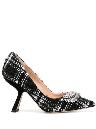 Nicholas Kirkwood Monstera pumps - Zwart