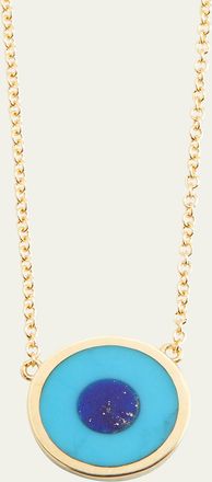 Jennifer Meyer 18k Mini Evil Eye Necklace