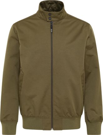 Mustang Outdoorjacke MUSTANG Herren Style Limon, Herren, Gr. 3XL, olivgr&uuml;n, Web, 83% Polyester, 17% Baumwolle, unifarben, regular fit, Jacken Outdoorjacke