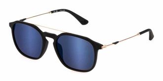 Police SPLL76 ORIGINS LITE 16 U28P Mens Sunglasses Black Size 53