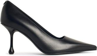 Jimmy Choo London Ixia 80 Black Nappa Leather Pumps