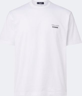 Comme Des Gar&ccedil;ons Comme des Gar&ccedil;ons Homme Logo cotton jersey T-shirt
