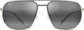 Maui Jim Sharks Cove Zonnebrillen - unisex - Zonnebrillen - Grijs - 55 MM - Accessoires