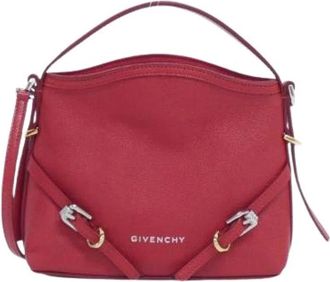 Givenchy Pre-owned Handbags, female, Red, Size: ONE SIZE Pre-owned Leather shoulder-bags