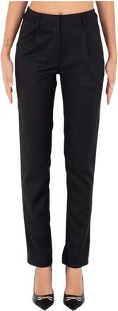 Silvian Heach Slim Fit Broeken - Dames - Slim Fit Broeken - Zwart - 2XS - Polyester - Broeken