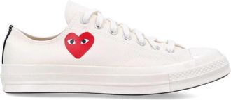 Comme Des Gar&ccedil;ons Chuck 70 Low Top Sneakers - Heren - Sneakers - Wit - 42 EU - Katoen - Schoenen
