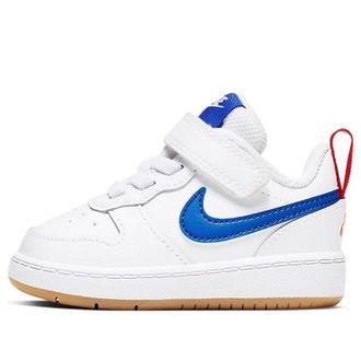 Nike (TD) Nike Court Borough Low 2 SE White Pacific Blue BQ5453-109