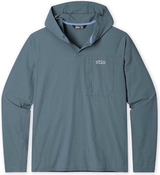 Stio | Mens Vescent Hoodie, Size Extra Large in Stormy Weather