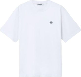 Stone Island 2100030 Compass Patch T-Shirt White L1S152100030S0115V0001